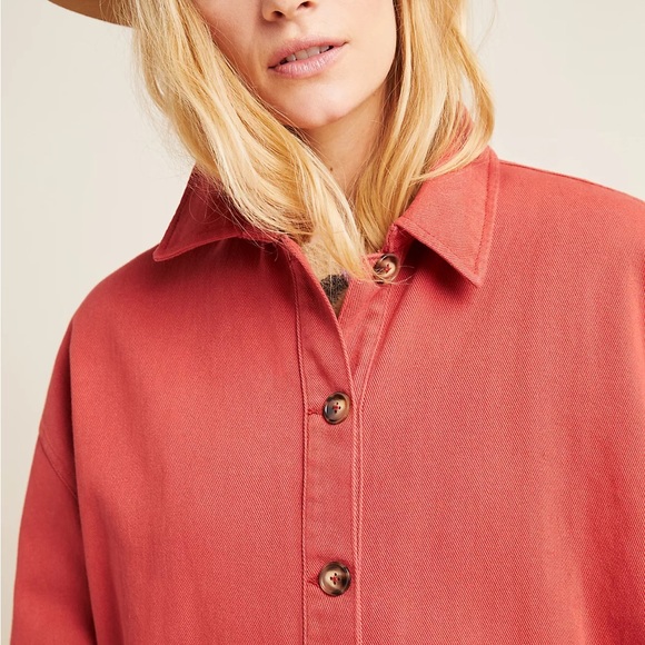 Cute jacket like new, only worn once. Oversized. - Picture 4 of 4